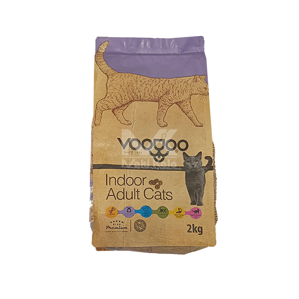 غذای خشک گربه خانگی 2 کیلویی VOODOO مدل Adult Cats