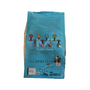 غذای خشک سگ نژاد کوچک 3 کیلویی VOODOO مدل Junior Dogs