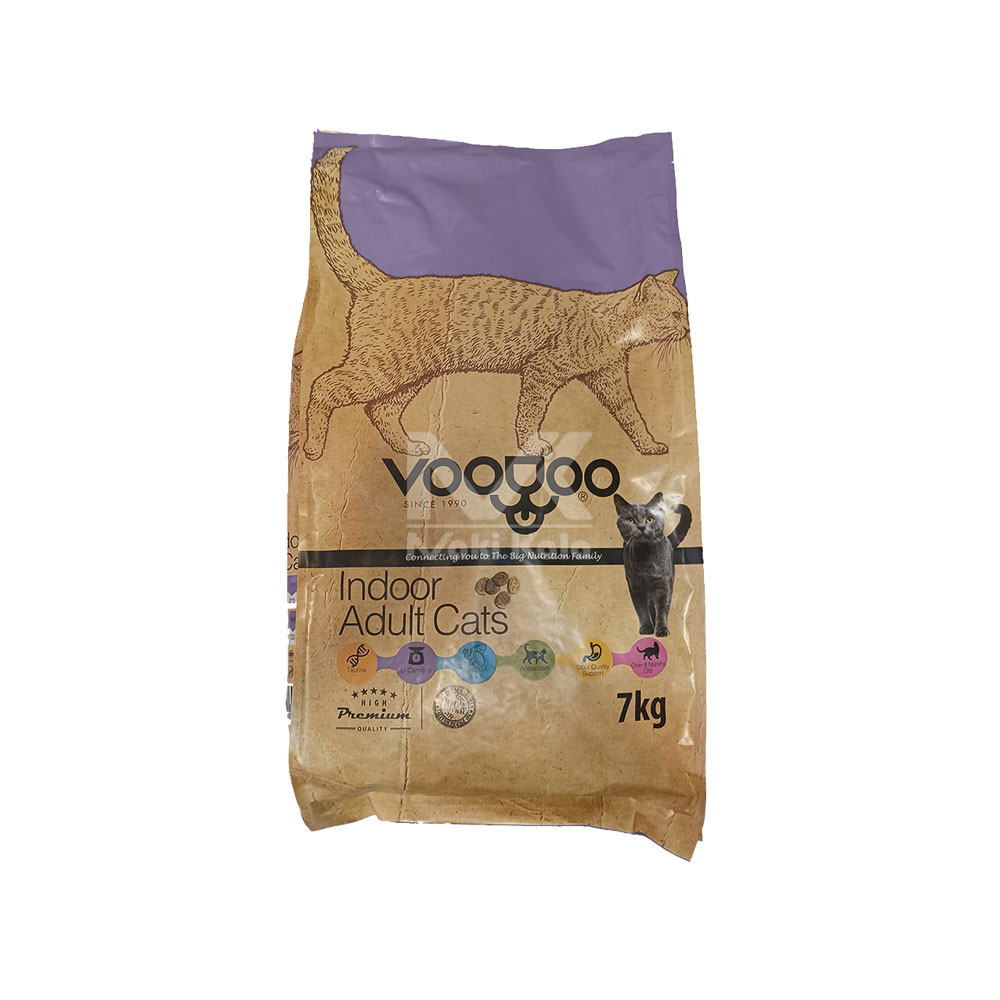 غذای خشک گربه خانگی 7 کیلویی VOODOO مدل Adult Cats